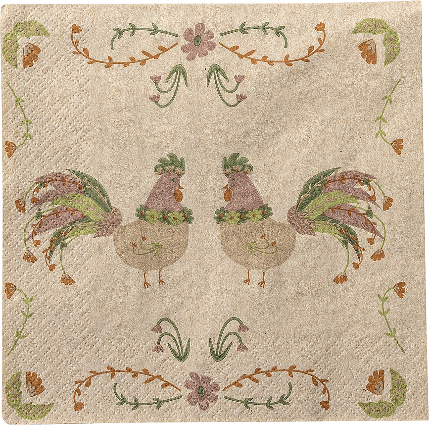 Servilletas de Papel Joshua, 33 x 33 cm, 20 unidades