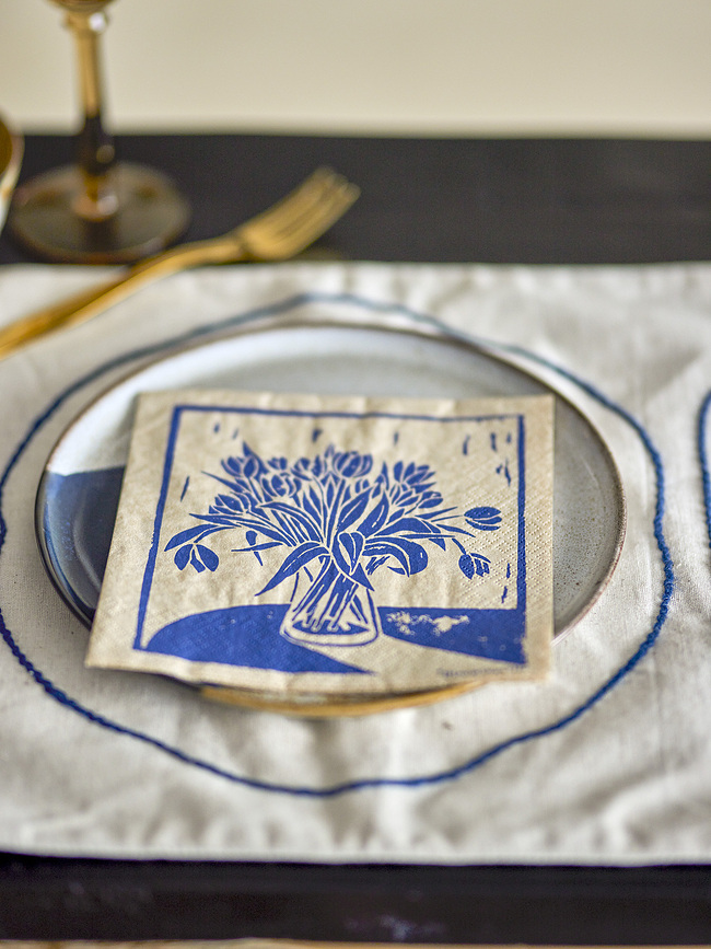 Servilletas de papel Tulips, 33 cm, 20 unidades