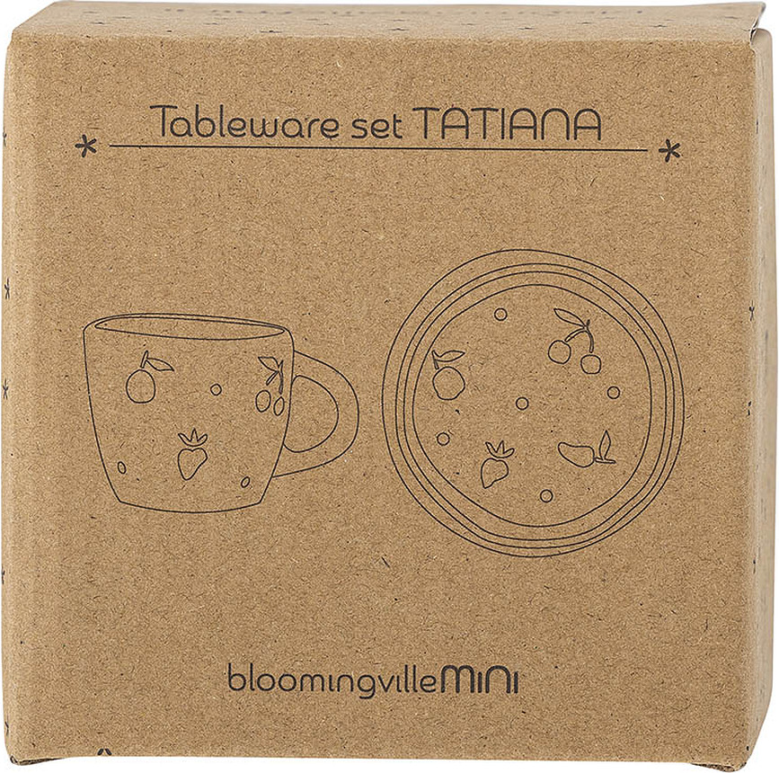 Set de Vajilla infantil Tatiana, 2 piezas