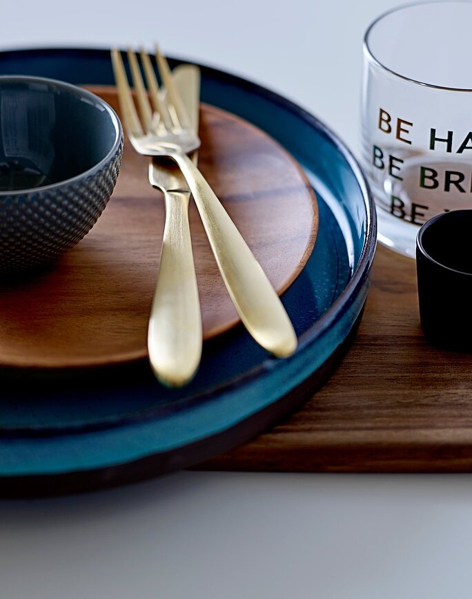 Σετ Μαχαιροπίρουνα, χρυσό, 4 τεμαχίων