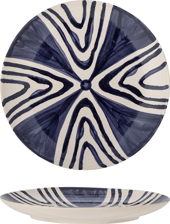 Shama Assiette à Déjeuner 20,5 cm, verte