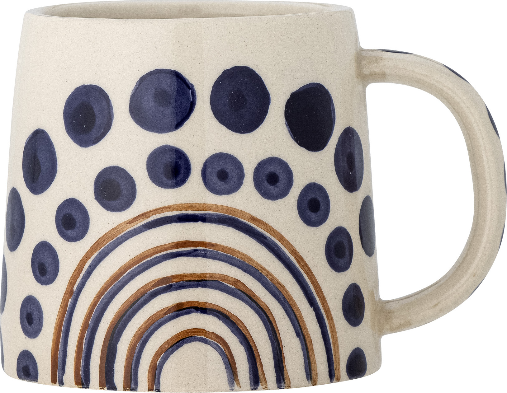 Shama Becher 515 ml blau-gold