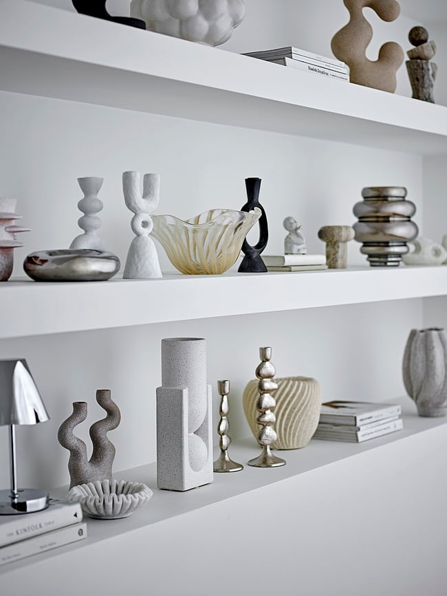 Shine Zdjela dekorativna 18 cm srebrna