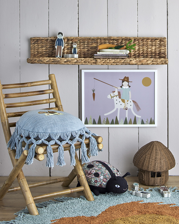 Silla infantil de bambú Moss