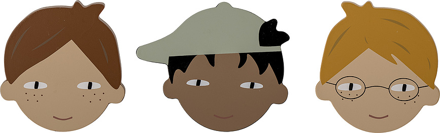 Simson Γάντζοι Τοίχου, 3 τμχ