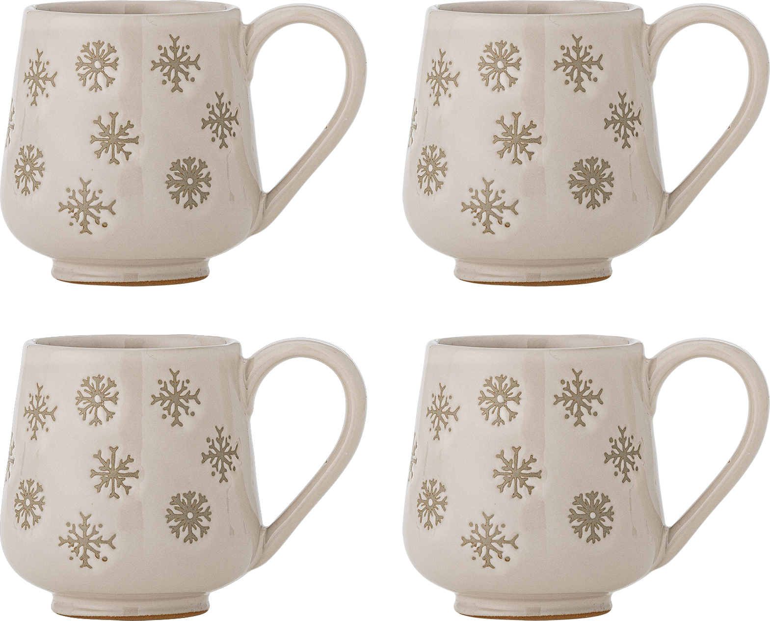 Snowie Tassen 292 ml, naturfarben, 4 St.