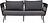 Sofa Pavone czarna