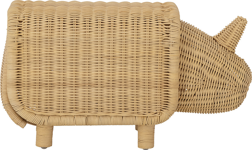 Soffe Tabouret Enfant licorne, avec espace de rangement