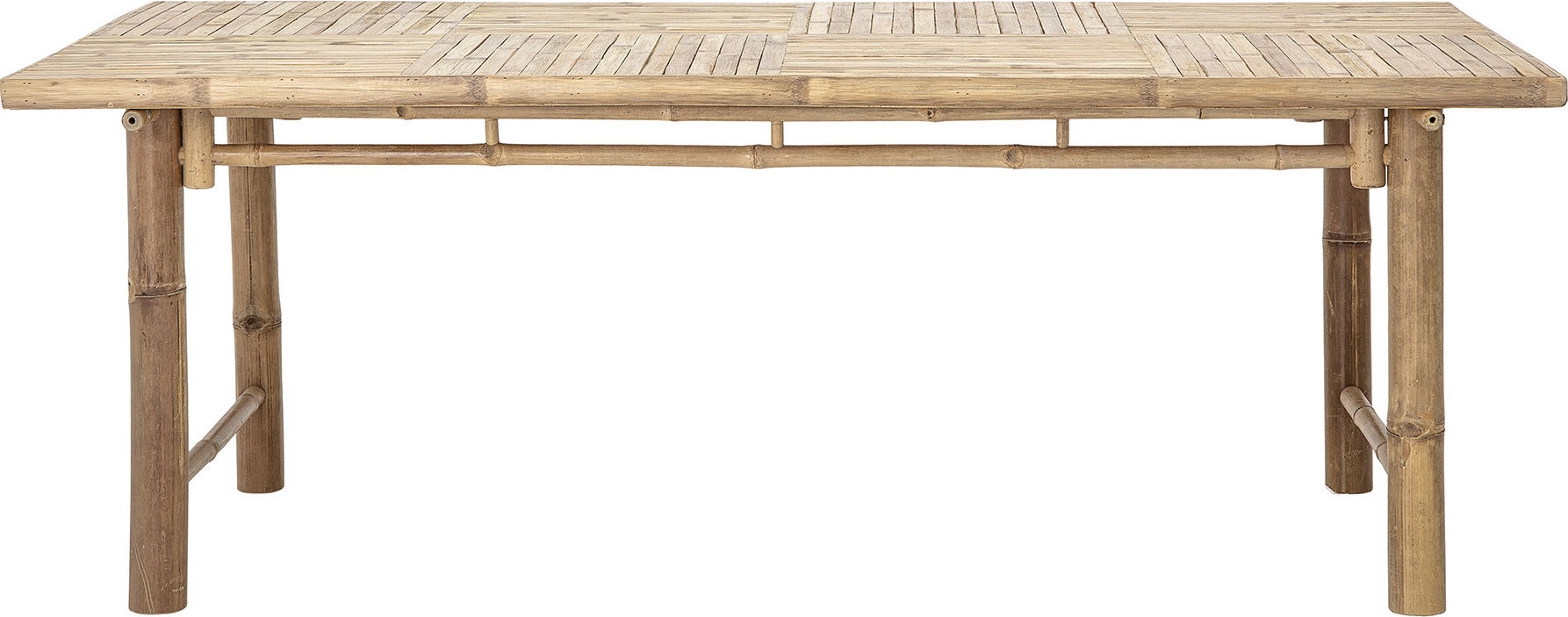 Sole Gartentisch 100 x 200 cm aus Bambus