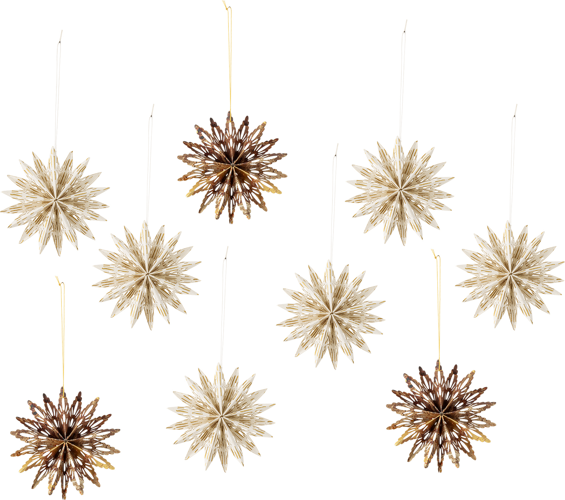 Star Deko-Sterne 10 cm, 9 St.