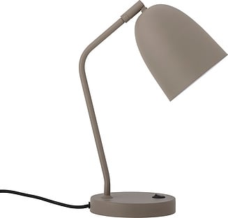 Stolná lampa Lemar sivá