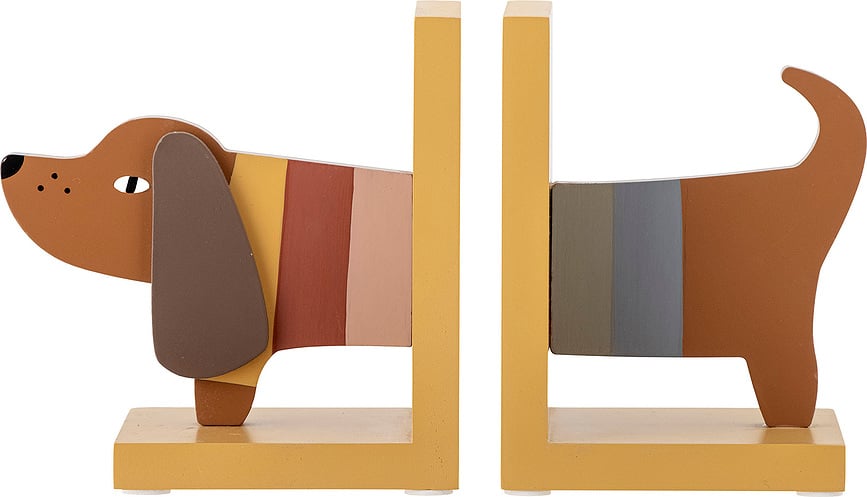 Sujetalibros Charlie, con diseño de perro, 2 unidades