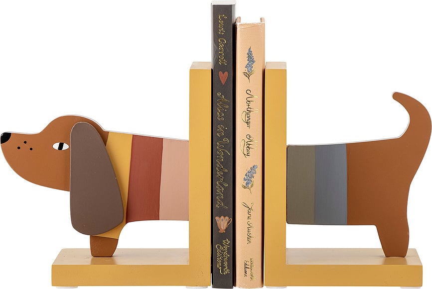 Sujetalibros Charlie, con diseño de perro, 2 unidades