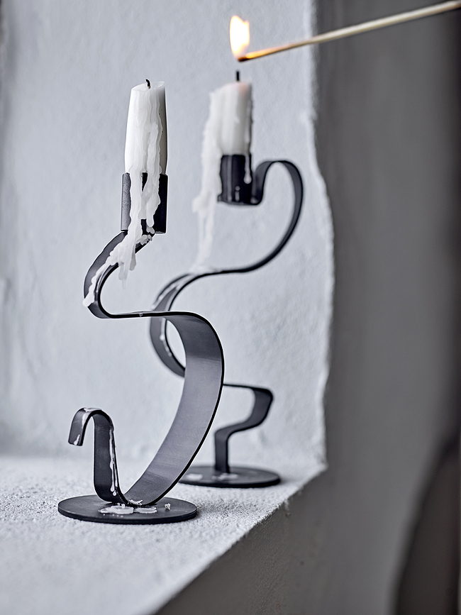 Svečniki za klasične sveče, 2 kosa