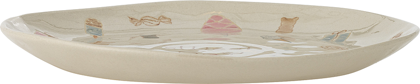 Sweets Assiette Plate, 24 cm, beige