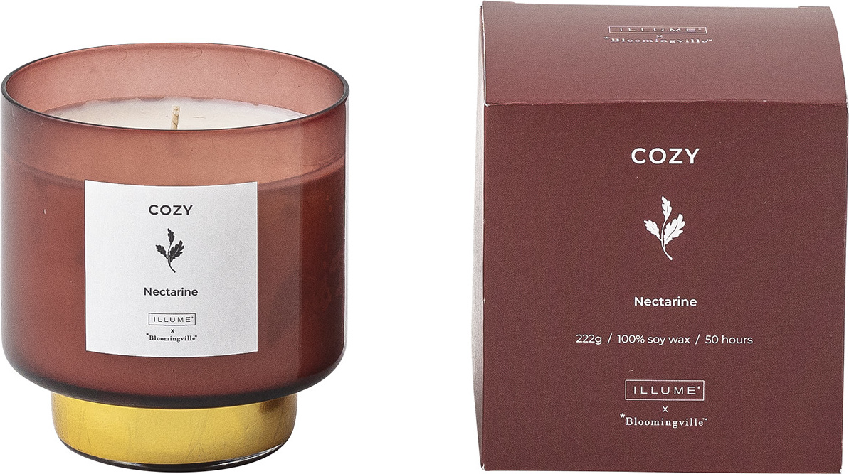 Świeca zapachowa Illume Cozy Nectarine 9 cm
