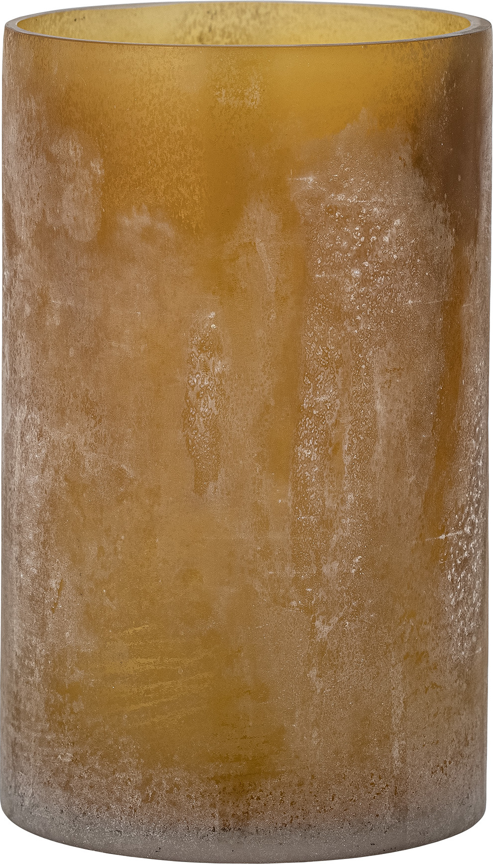 Świecznik Macha 21 cm brązowy