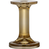Świecznik na klasyczną świecę Jamey 13,5 cm szklany