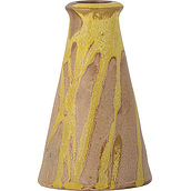 Świecznik na klasyczną świecę Savitri 12 cm żółty