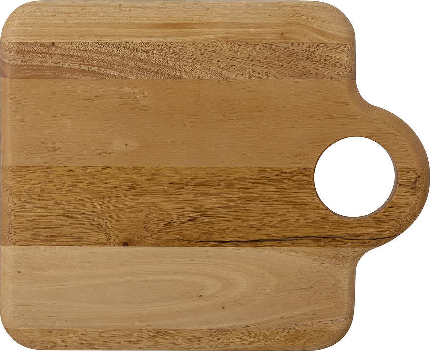 Tabla de cortar de madera de caoba Abbas