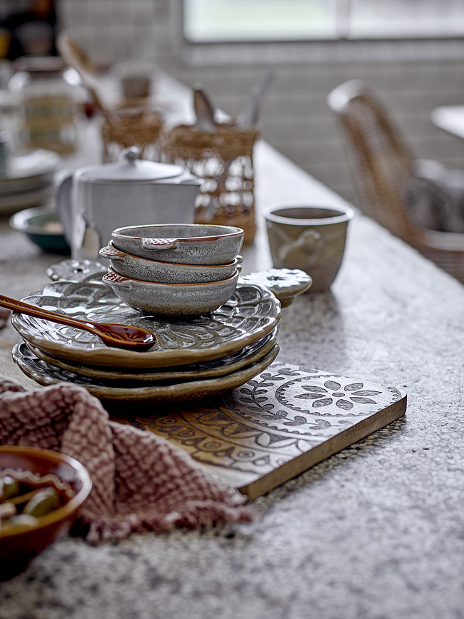 Tabla de Cortar de madera de mango Vanilla, 23 x 43 cm