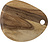 Tabla de cortar de madera Guti, 38 x 46 cm