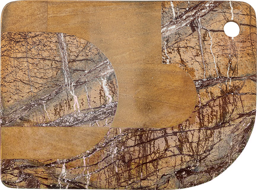 Tabla de Cortar de mármol Abrianna, 22 x 30 cm