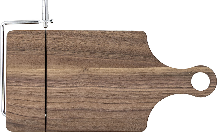 Tabla de queso Feras con cuchillo, de madera