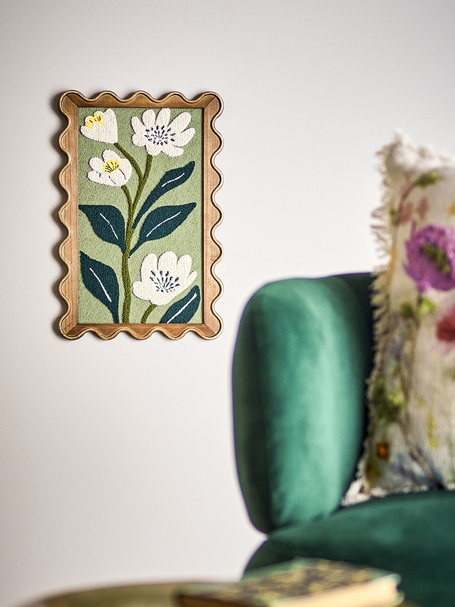 Talan inramad illustration 30 x 45 cm