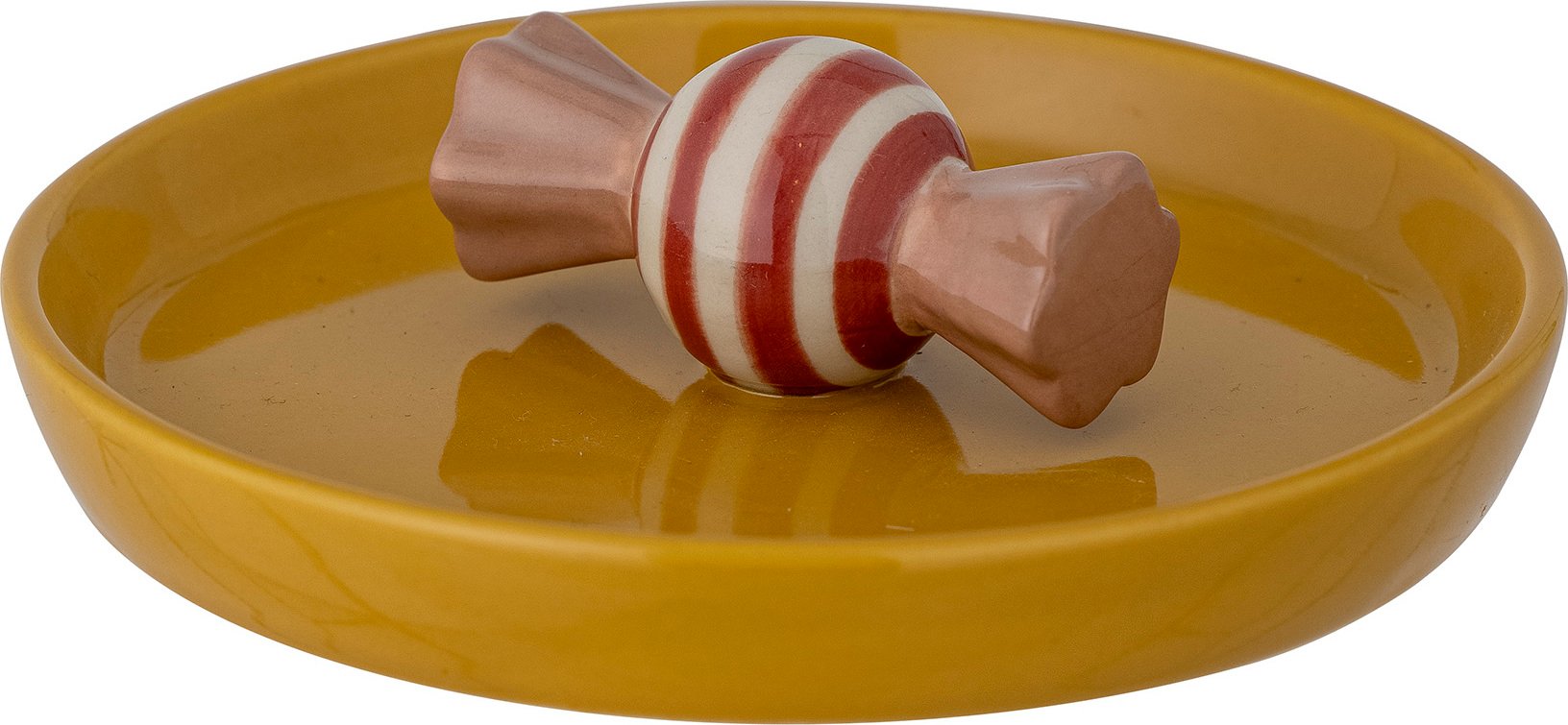 Talerz na przekąski Mylie 12,5 cm żółty