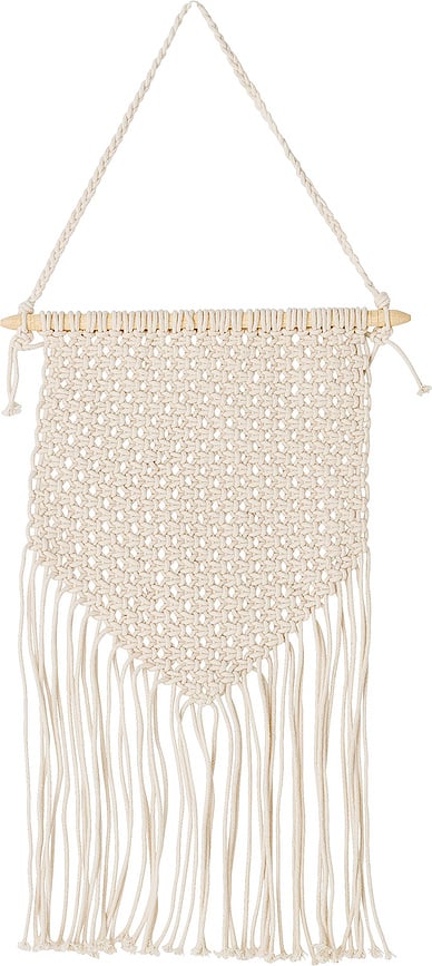 Tapiz de Macramé Bloomingville, 55 cm, natural