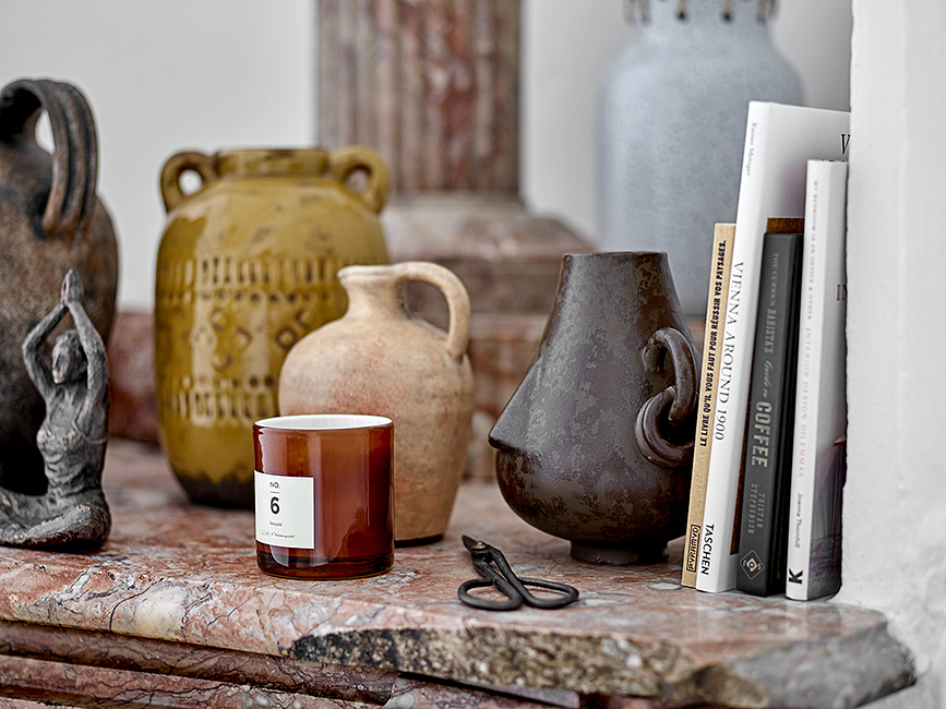 Tarun Vase décoratif, 35,5 cm, rouge