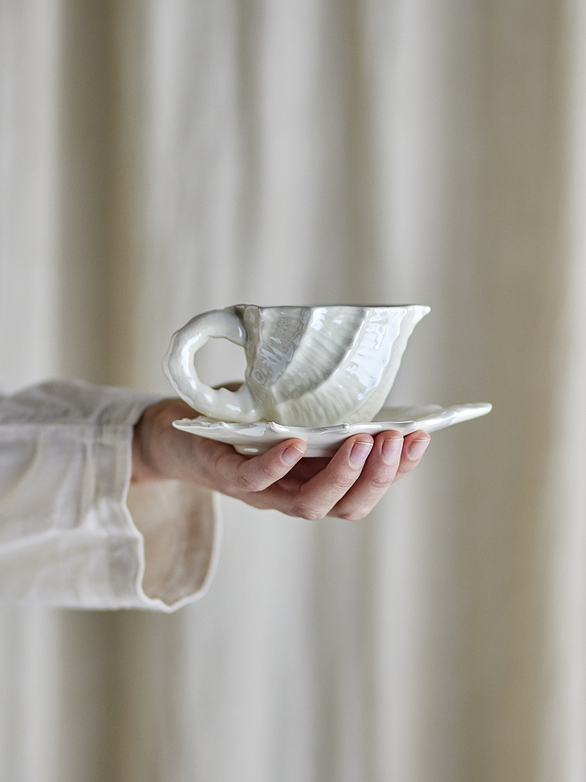 Tasse et soucoupe Shellie 150 ml