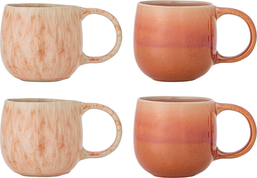 Tasses Roselyn 280 ml, lot de 4
