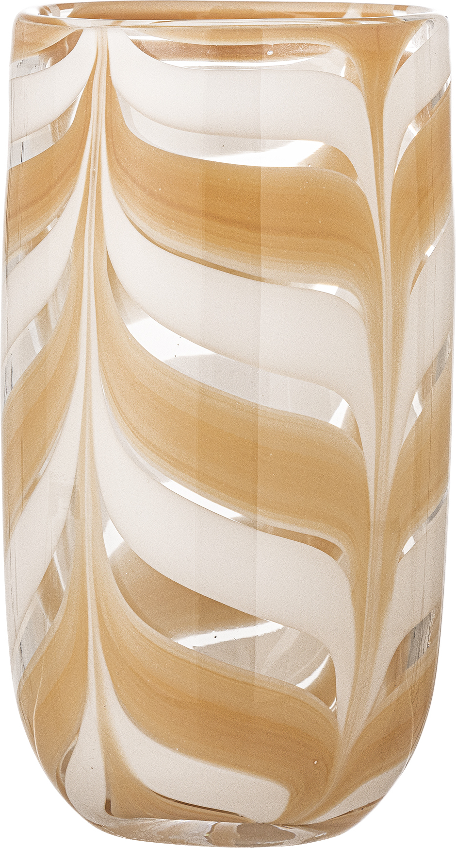 Taven Vase 21,5 cm orangefarben