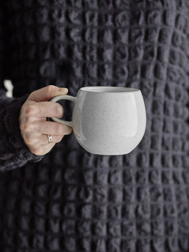 Taza Addison 500 ml, blanca