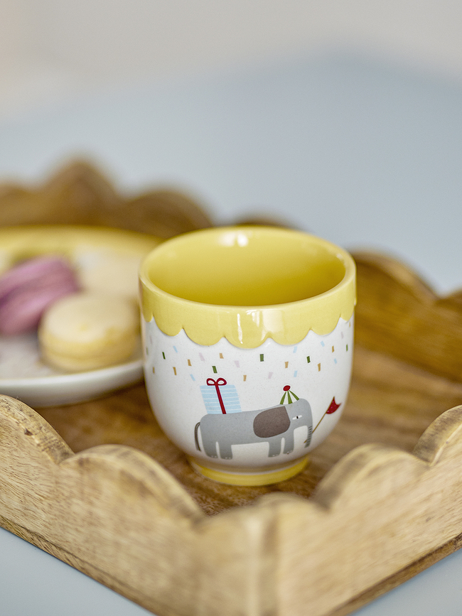 Taza infantil Celebrate, 150 ml, amarillo