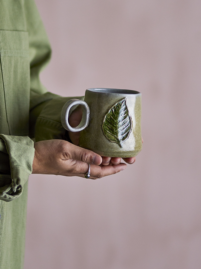 Taza Jasper 500 ml, gris verdoso