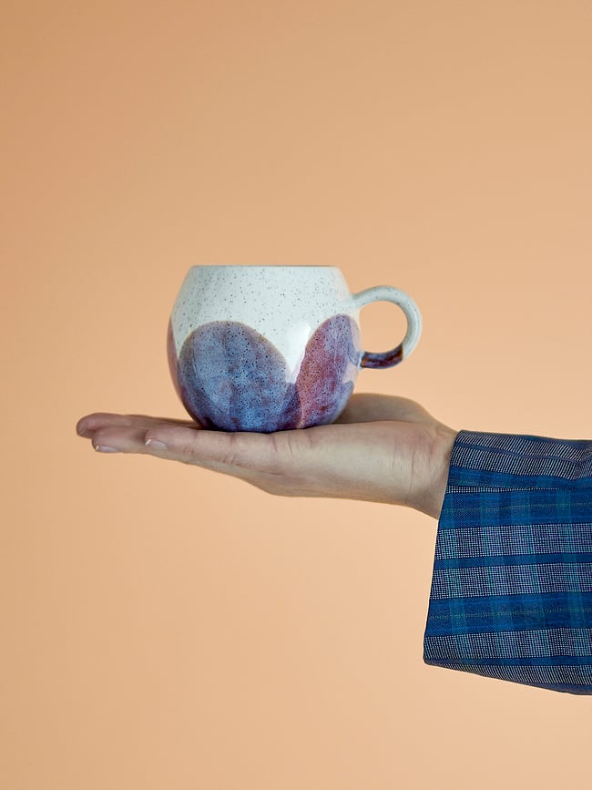 Taza Paula, marrón oscuro