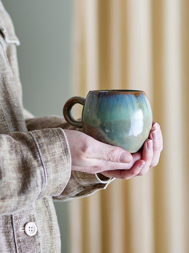 Taza Paula, marrón oscuro