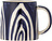 Taza Shama, 515 ml, azul