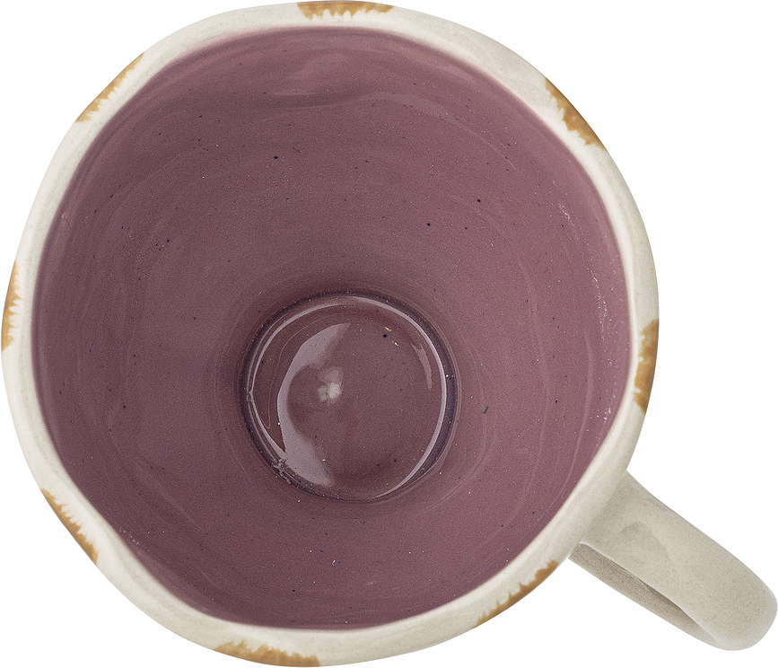 Taza Willa, 215 ml, crema y rosa