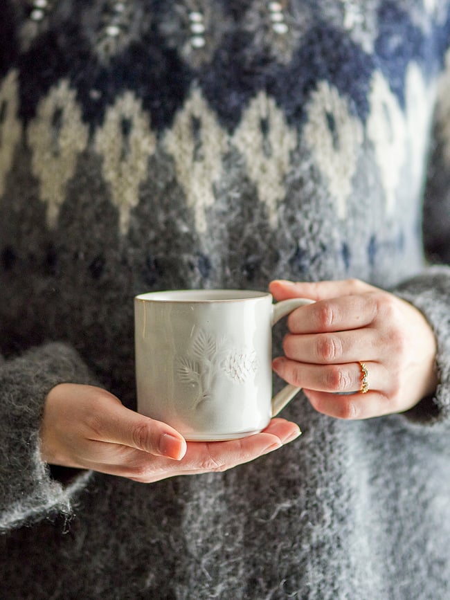 Taza Winter, 300 ml, diseño de piña