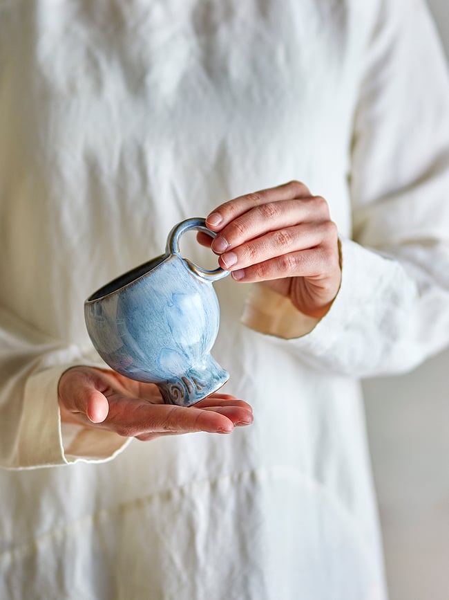 Tazas Avonlea, 250 ml, azules, 4 unidades