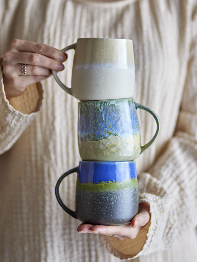 Tazas Cloe, 460 ml, 3 unidades