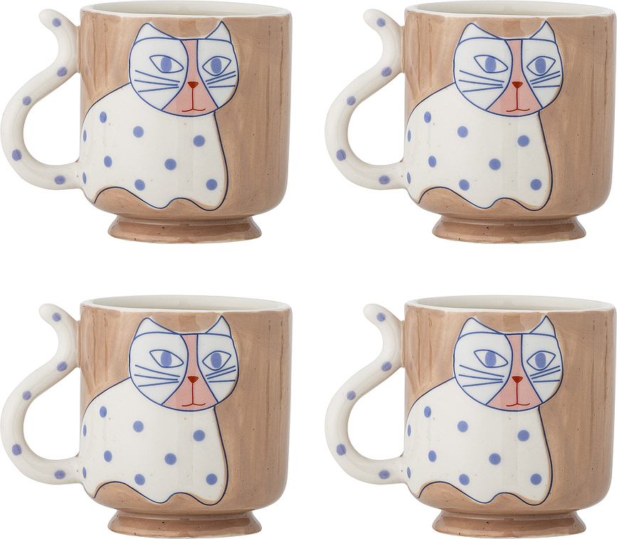 Tazas Missy 325 ml, 4 unidades