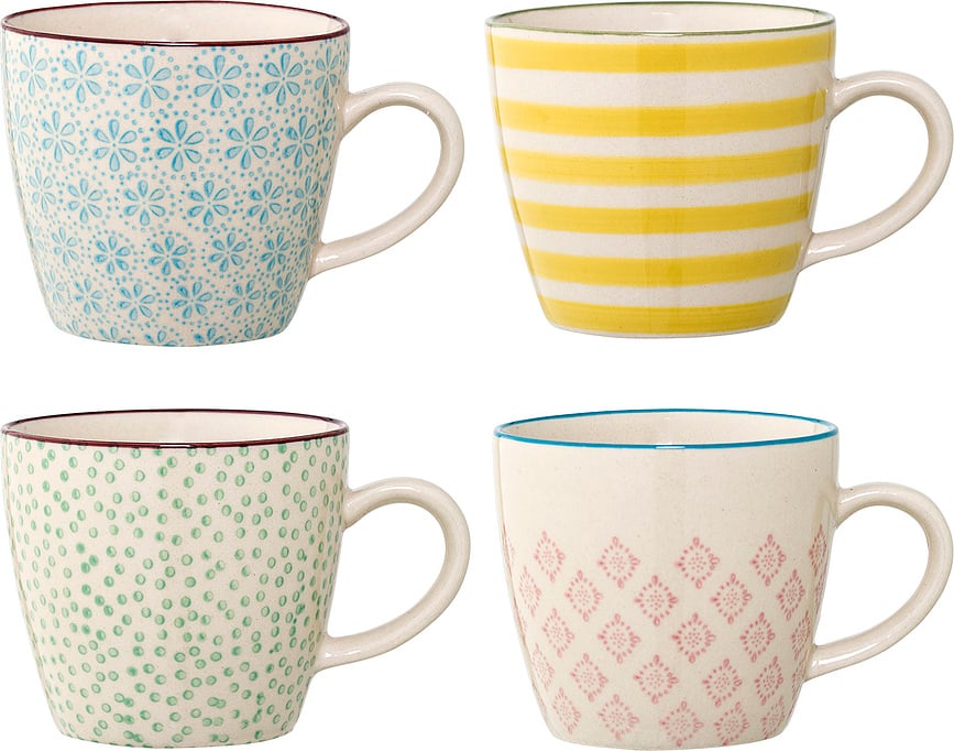Tazas Patrizia, Pack de 4