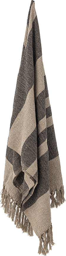 Temi Plaid 130 x 160 cm, noir