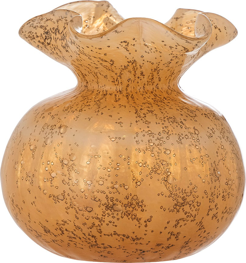 Thebe Vase 12 cm orangefarben