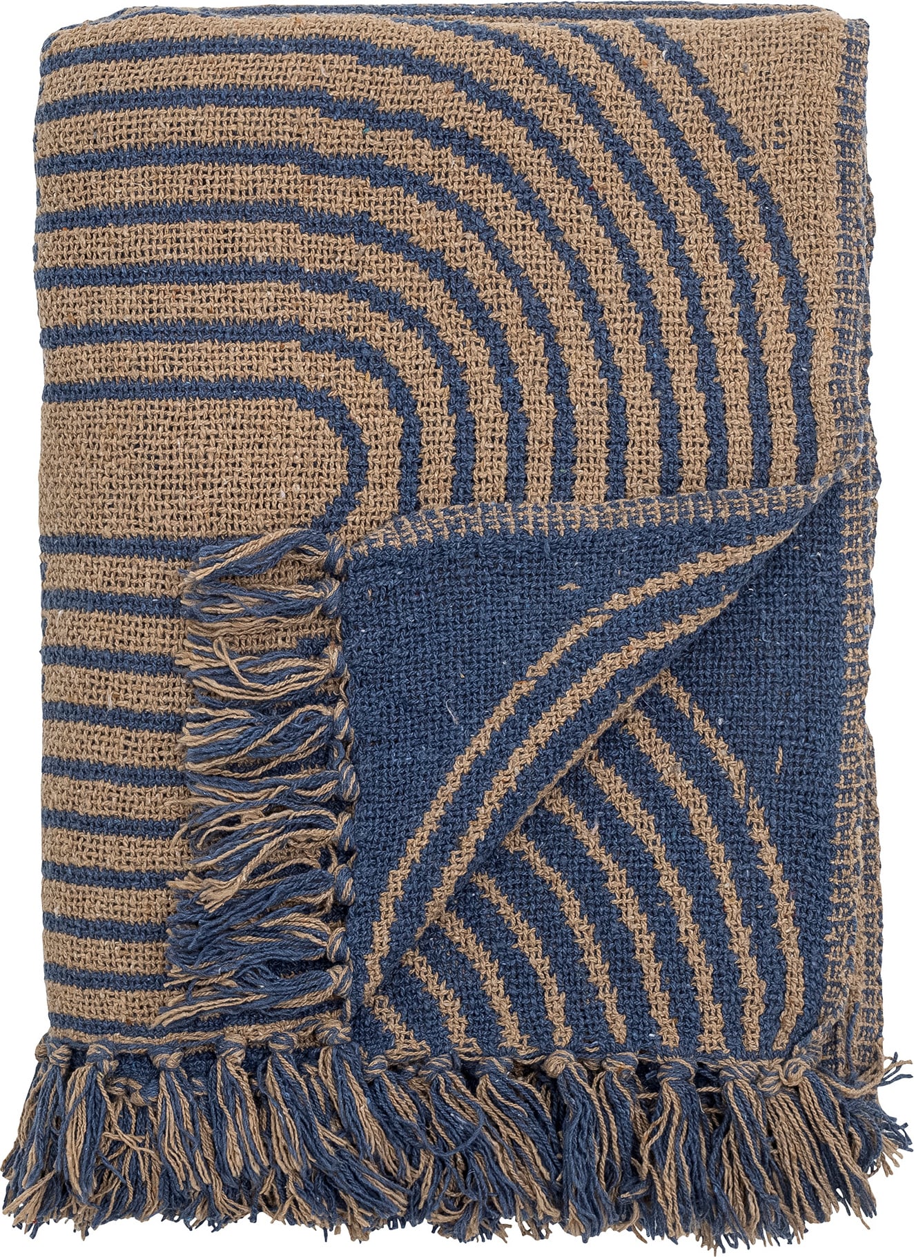 Tiffanie Decke 130 x 160 cm blau
